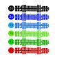 Preview: ministeck das ORIGINAL - Farbstreifen Set I