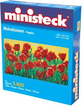 ministeck das ORIGNAL - Mohnblumenfeld XXL-Box