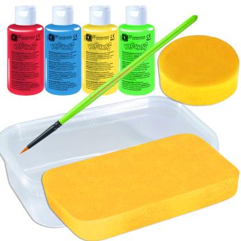 Sicheres Abdruckset für Babys - mit Malfarben und Zubehör
