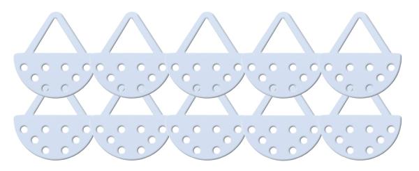ministeck the ORIGINAL - Hangers 10 pieces