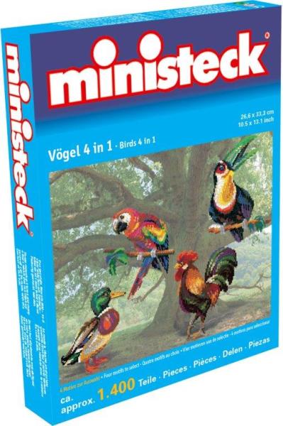 ministeck the ORIGINAL - Birds 4in1