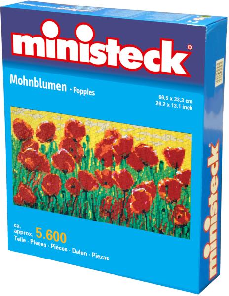 ministeck das ORIGNAL - Mohnblumenfeld XXL-Box