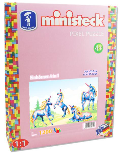 ministeck das ORIGINAL - Einhörner 4in1